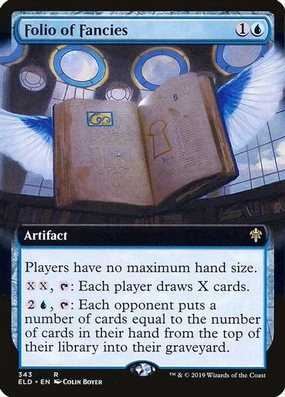 Folio of Fancies [Extended Art Foil] #343