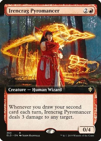 Irencrag Pyromancer [Extended Art Foil] #363