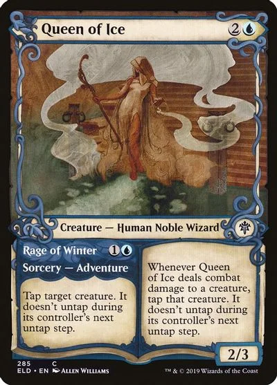 Queen of Ice & Rage of Winter [Showcase Foil] #285