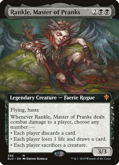 Rankle, Master of Pranks [Extended Art Foil] #356