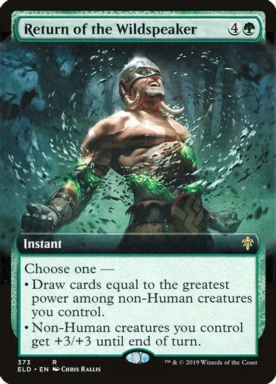 Return of the Wildspeaker [Extended Art Foil] #373