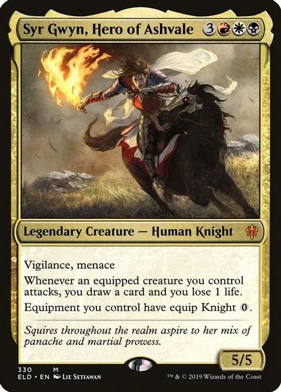 Syr Gwyn, Hero of Ashvale [Foil] #330