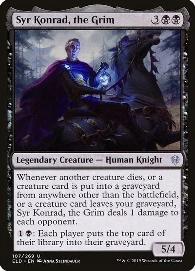 Syr Konrad, the Grim [Foil] #107