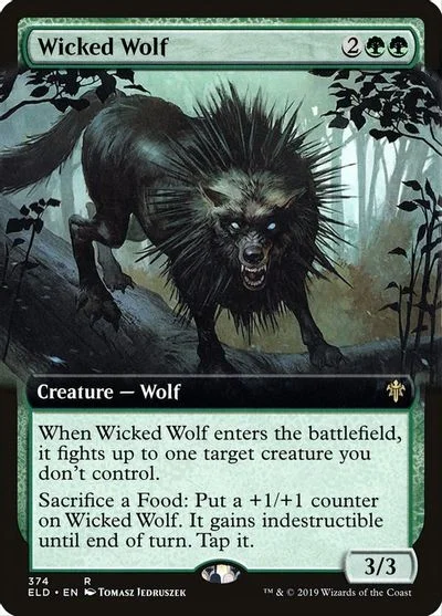 Wicked Wolf [Extended Art Foil] #374