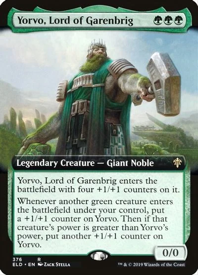 Yorvo, Lord of Garenbrig [Extended Art Foil] #376