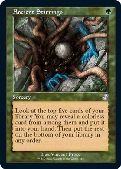 Ancient Stirrings [Foil] #355