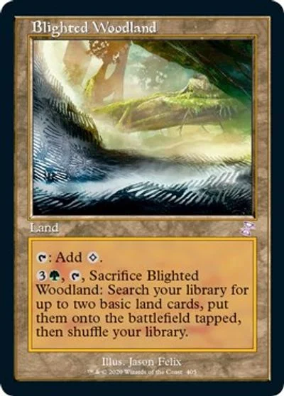 Blighted Woodland [Foil] #405