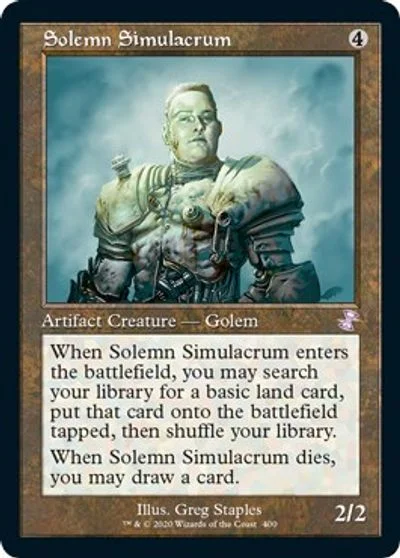 Solemn Simulacrum [Foil] #400