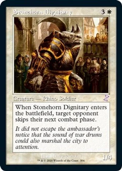 Stonehorn Dignitary [Foil] #304