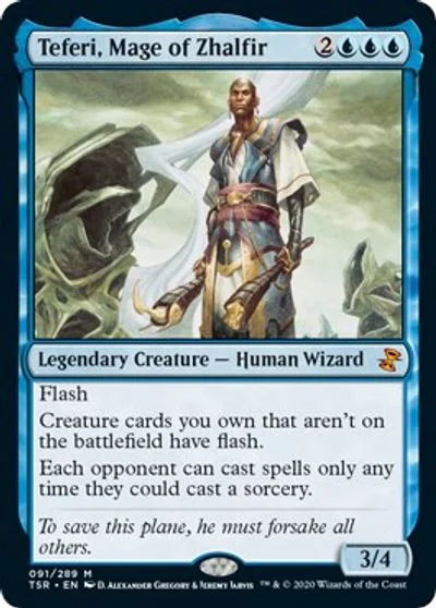 Teferi, Mage of Zhalfir [Foil] #91