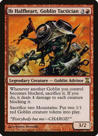 Ib Halfheart, Goblin Tactician [Foil] #163