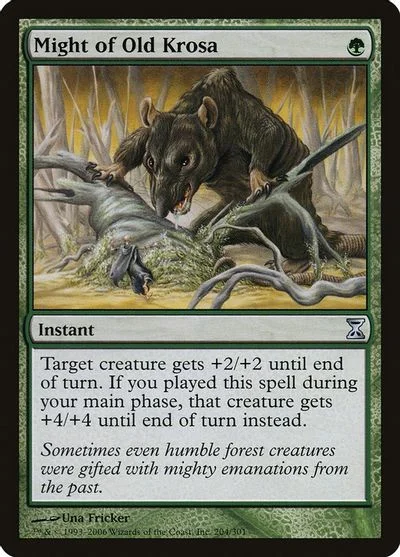 Might of Old Krosa [Foil]
