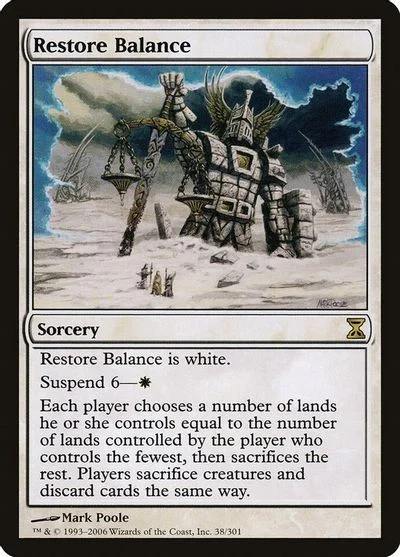 Restore Balance [Foil] #38
