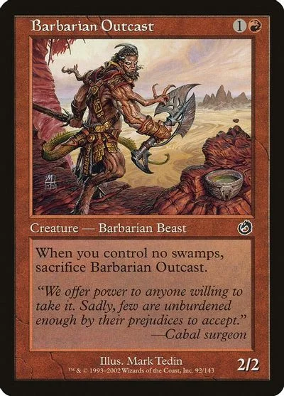 Barbarian Outcast [Foil]
