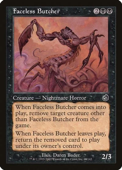 Faceless Butcher [Foil] #60