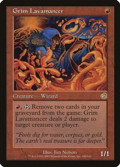 Grim Lavamancer [Foil]