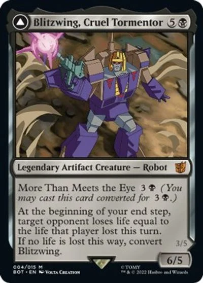 Blitzwing, Cruel Tormentor [Foil] #4