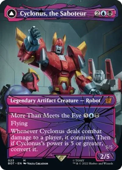 Cyclonus, the Saboteur [Foil] #23