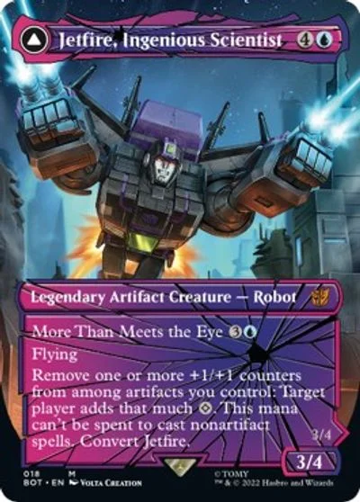 Jetfire, Ingenious Scientist [Foil] #18