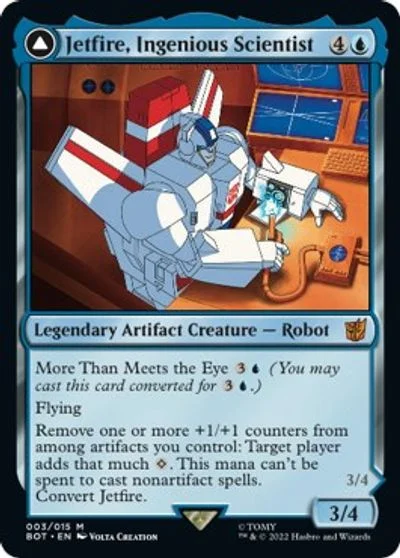 Jetfire, Ingenious Scientist [Foil] #3
