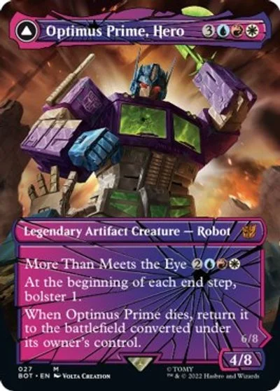 Optimus Prime, Hero [Foil] #27