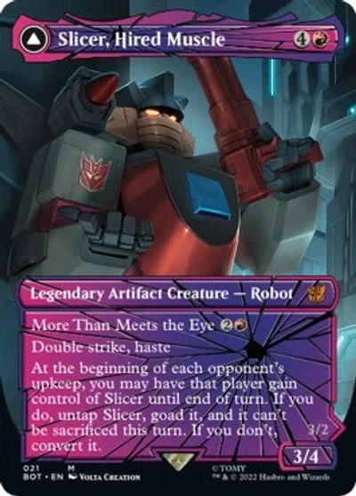Slicer, Hired Muscle [Foil] #21