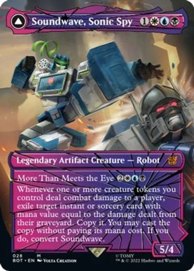 Soundwave, Sonic Spy [Foil] #28
