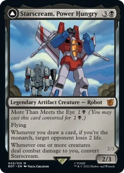 Starscream, Power Hungry [Foil] #5