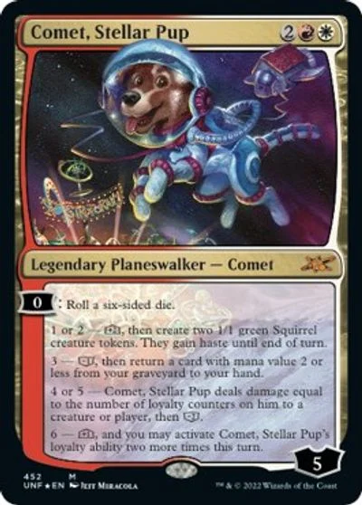 Comet, Stellar Pup [Galaxy Foil] #452