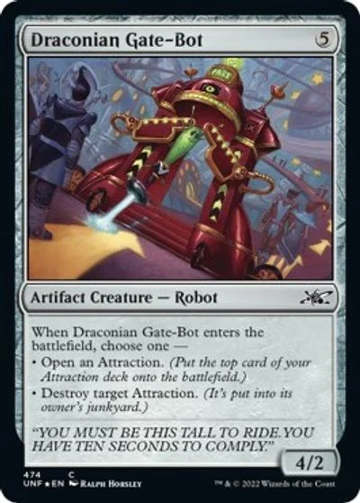 Draconian Gate-Bot [Galaxy Foil] #474