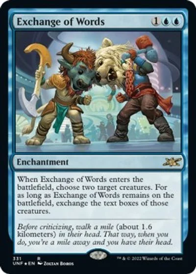Exchange of Words [Galaxy Foil] #331