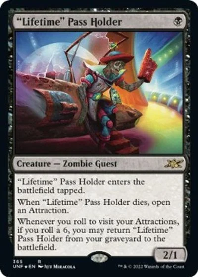 Lifetime Pass Holder [Galaxy Foil] #365