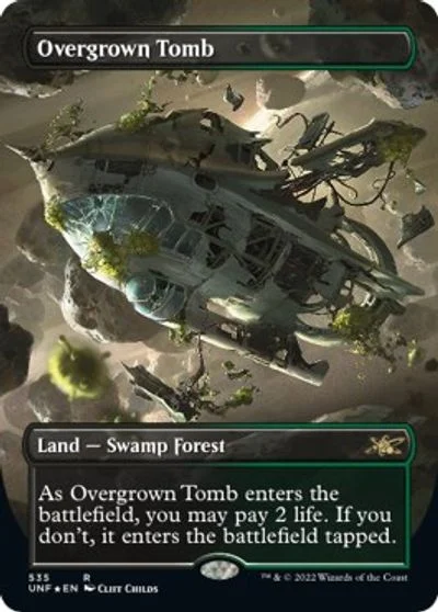 Overgrown Tomb [Borderless] #284