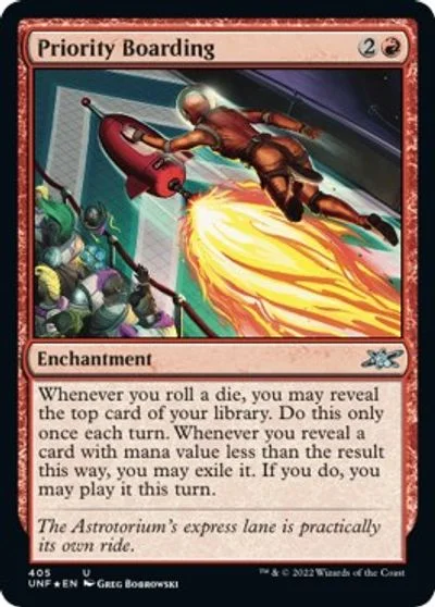 Priority Boarding [Galaxy Foil] #405