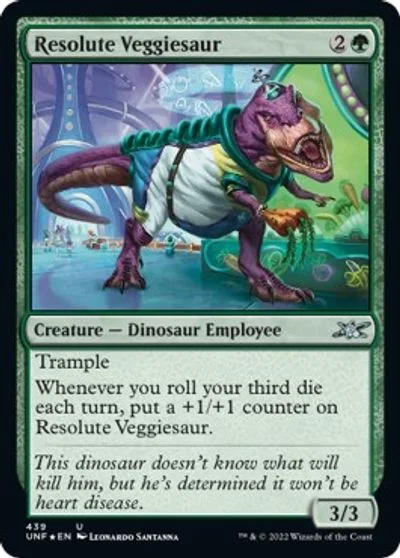 Resolute Veggiesaur [Galaxy Foil] #439