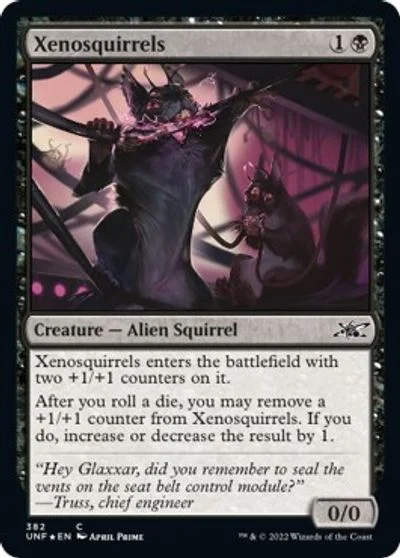 Xenosquirrels [Galaxy Foil] #382