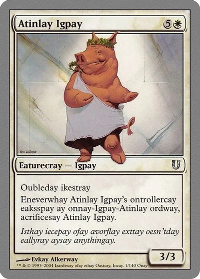 Atinlay Igpay [Foil]