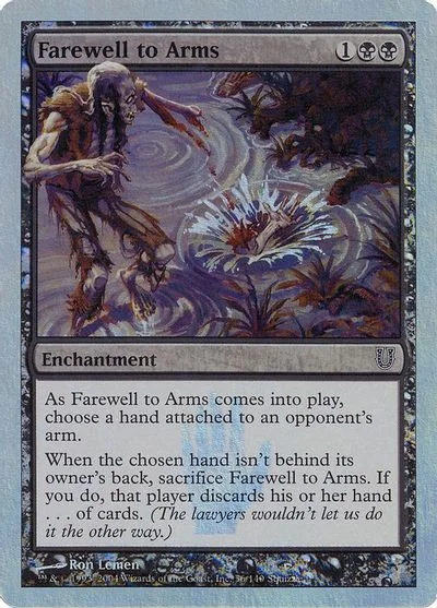 Farewell to Arms [Foil]
