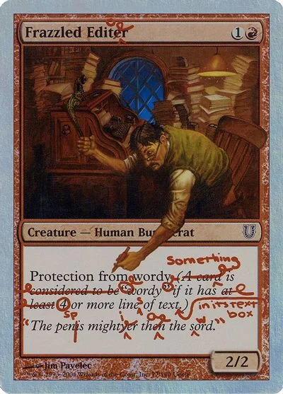 Frazzled Editor [Foil]