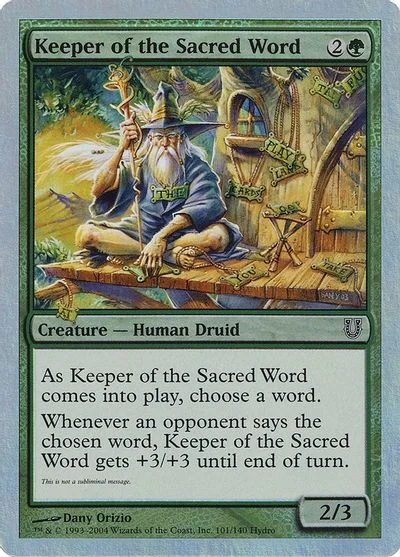 Keeper of the Sacred Word [Foil]
