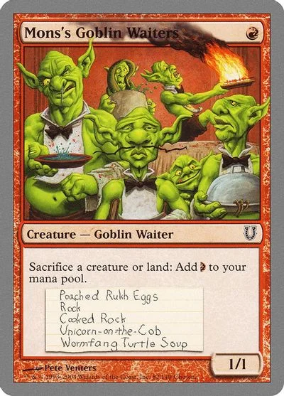 Mons's Goblin Waiters [Foil]