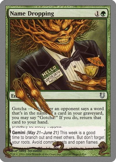 Name Dropping [Foil]