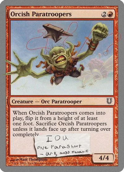 Orcish Paratroopers [Foil]