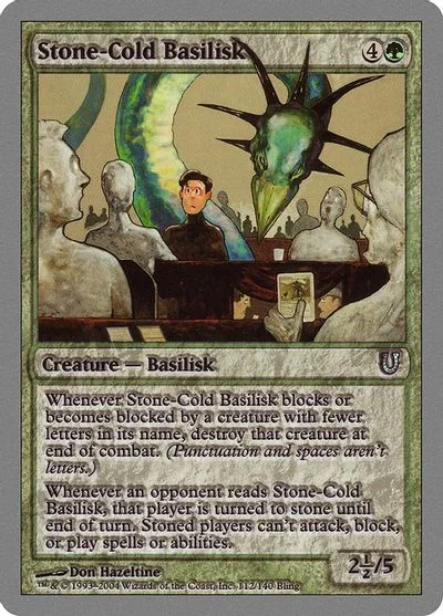 Stone-Cold Basilisk [Foil]