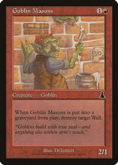 Goblin Masons [Foil] #86