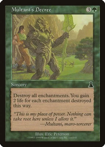 Multani's Decree [Foil]