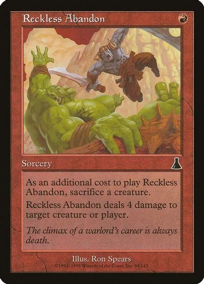 Reckless Abandon [Foil]