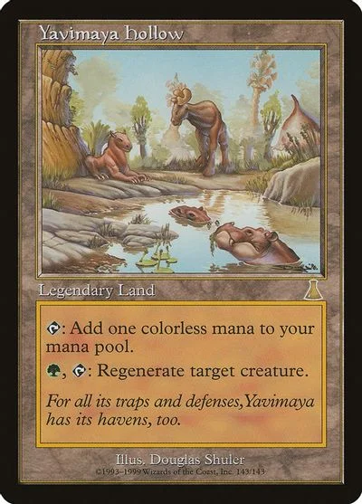 Yavimaya Hollow [Foil] #143
