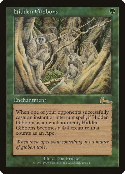 Hidden Gibbons [Foil] #104