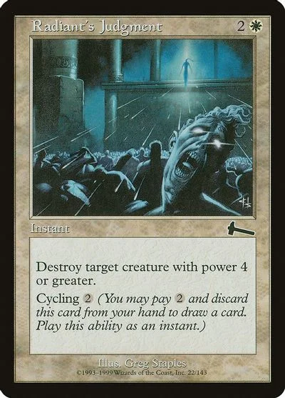 Radiant's Judgment [Foil]